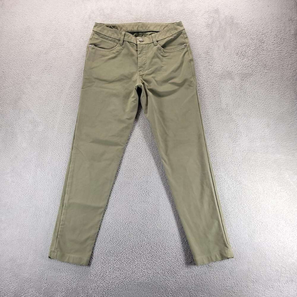 Lululemon Pants Mens 30x30 Green ABC Classic Fit Chinos Travel Career Work